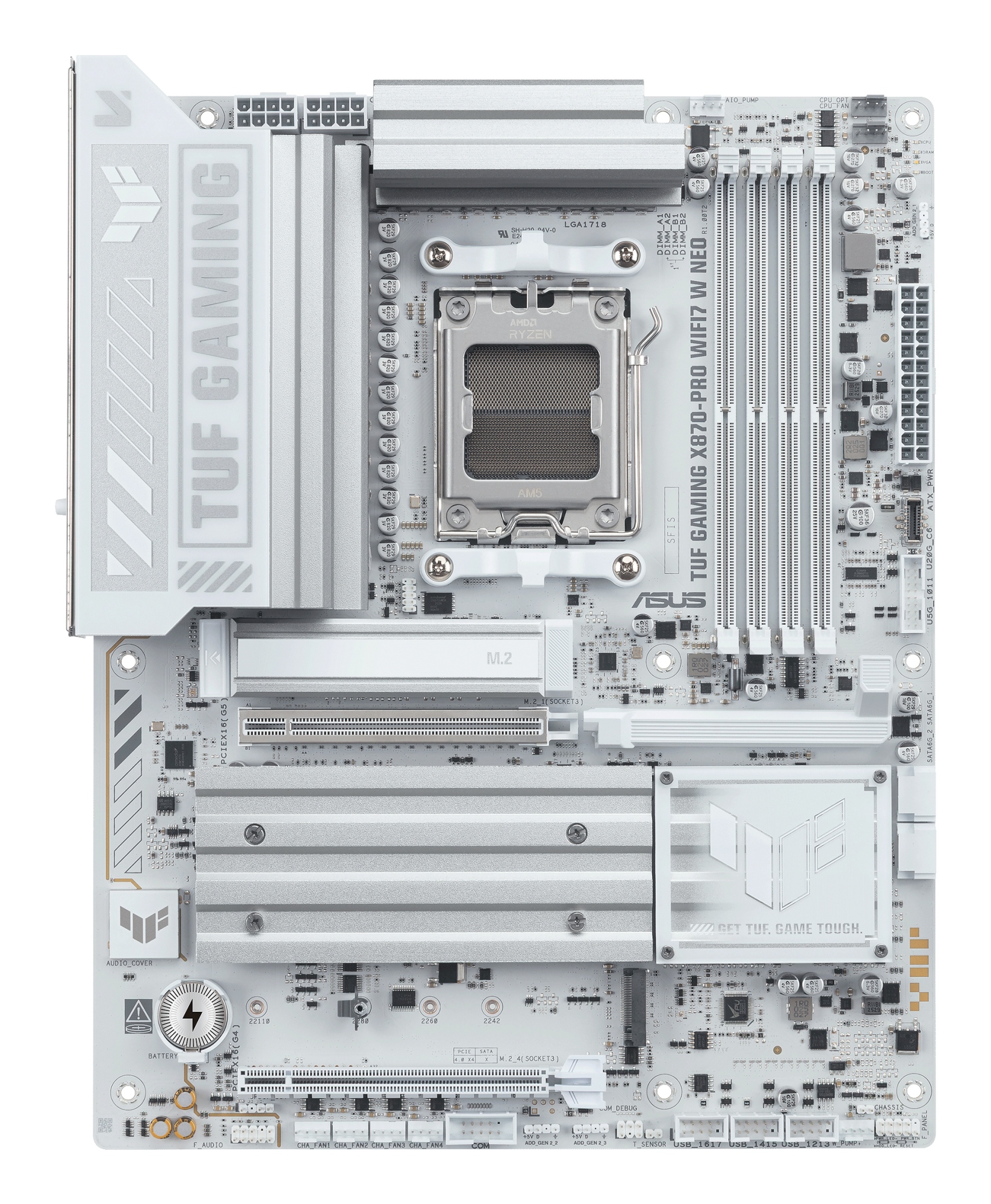 TUF GAMING X870-PRO WIFI7 W NEO AMD X870 Zócalo AM5 ATX