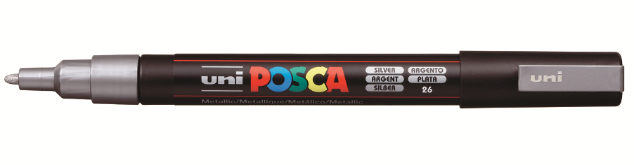 POSCA PC-3M Plata