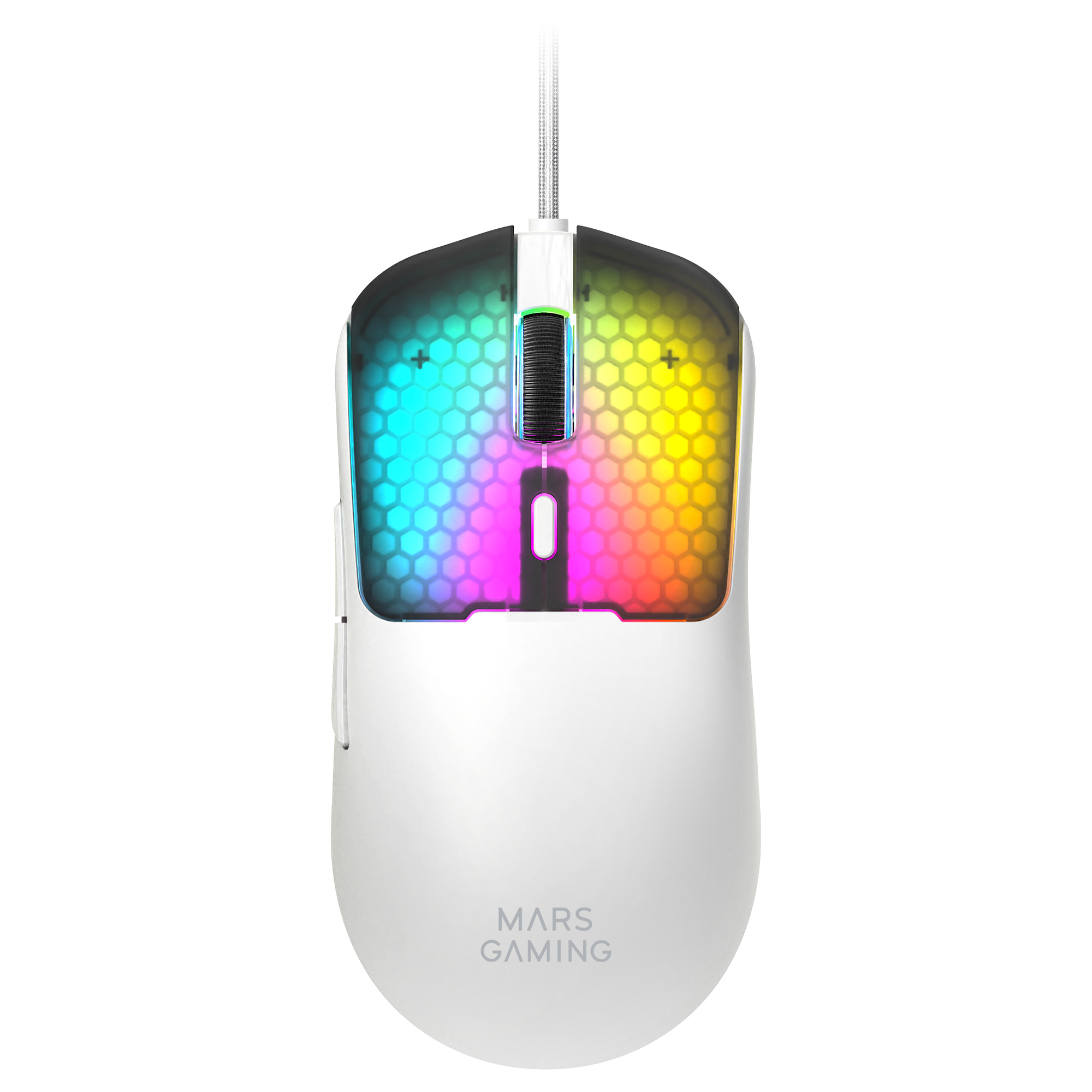 MMVIPERW ratón Juego mano derecha USB Type-A + USB Type-C Óptico 12800 DPI