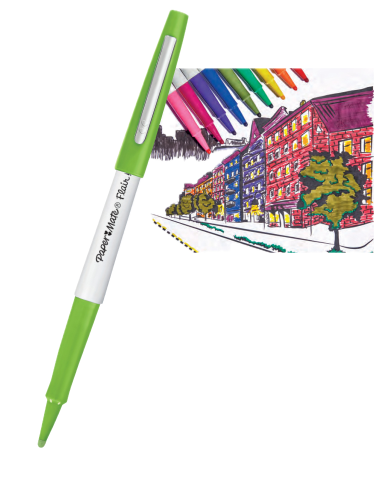 Flair Bold rotulador Fuerte Colores surtidos 12 pieza(s)