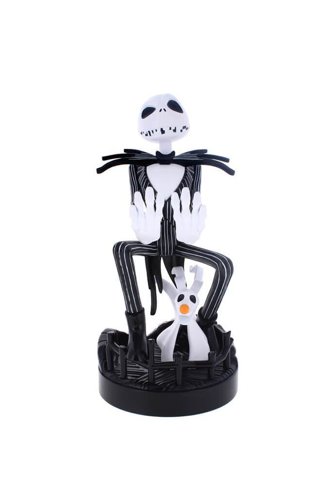 Cable Guys The Nightmare Before Christmas: Jack Skellington Soporte pasivo Mando de videoconsola, Teléfono móvil/smartphone, Mando a distancia Negro, Blanco