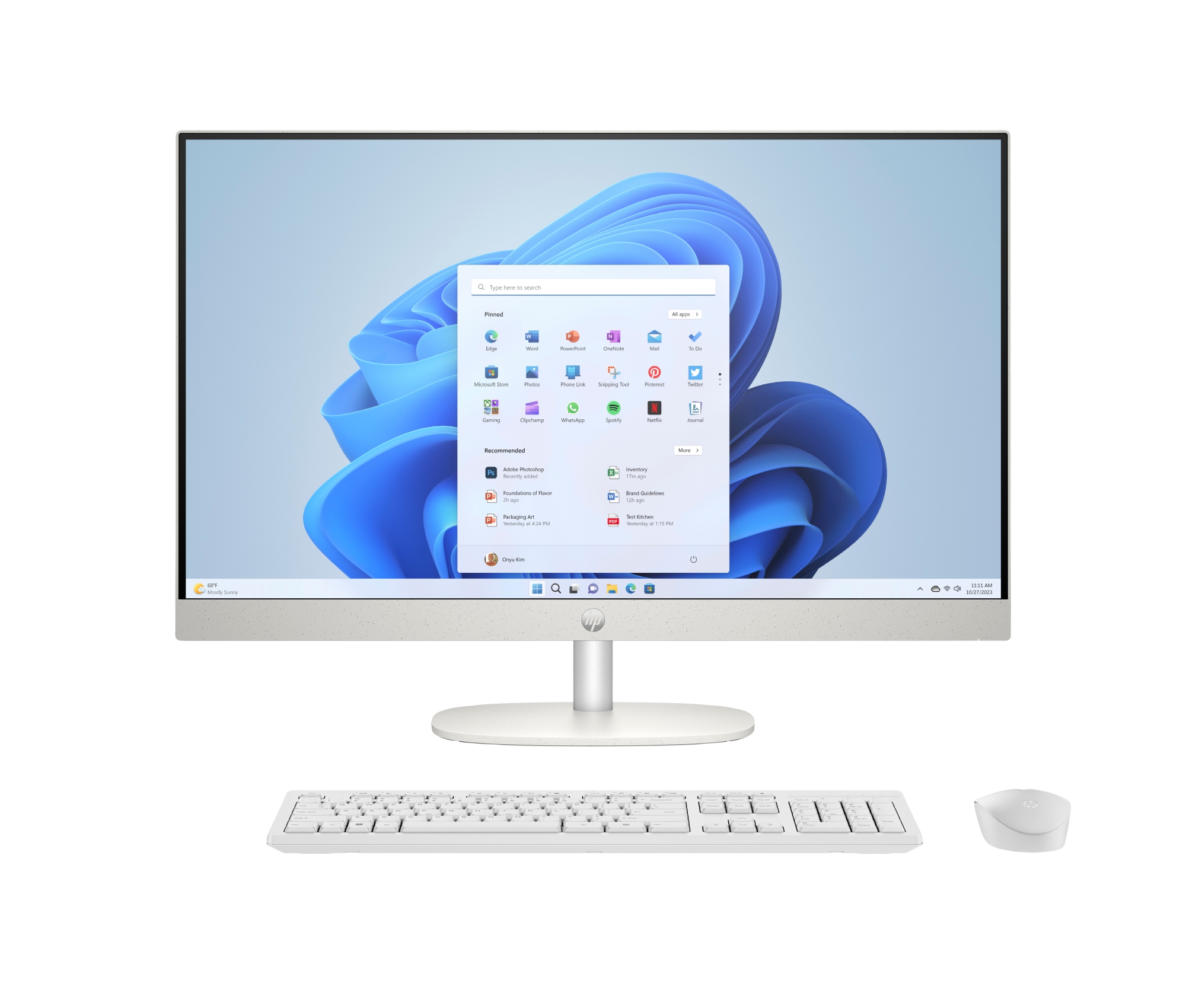 27 inch All-in-One 27-cr0125ns PC Intel® Core i5 i5-1335U 68,6 cm (27") 1920 x 1080 Pixeles 16 GB DDR4-SDRAM 512 GB SSD Windows 11 Home Wi-Fi 6 (802.11ax) Blanco