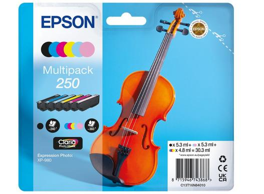 Multipack tinta Claria Photo HD 250 Violin de 6 colores