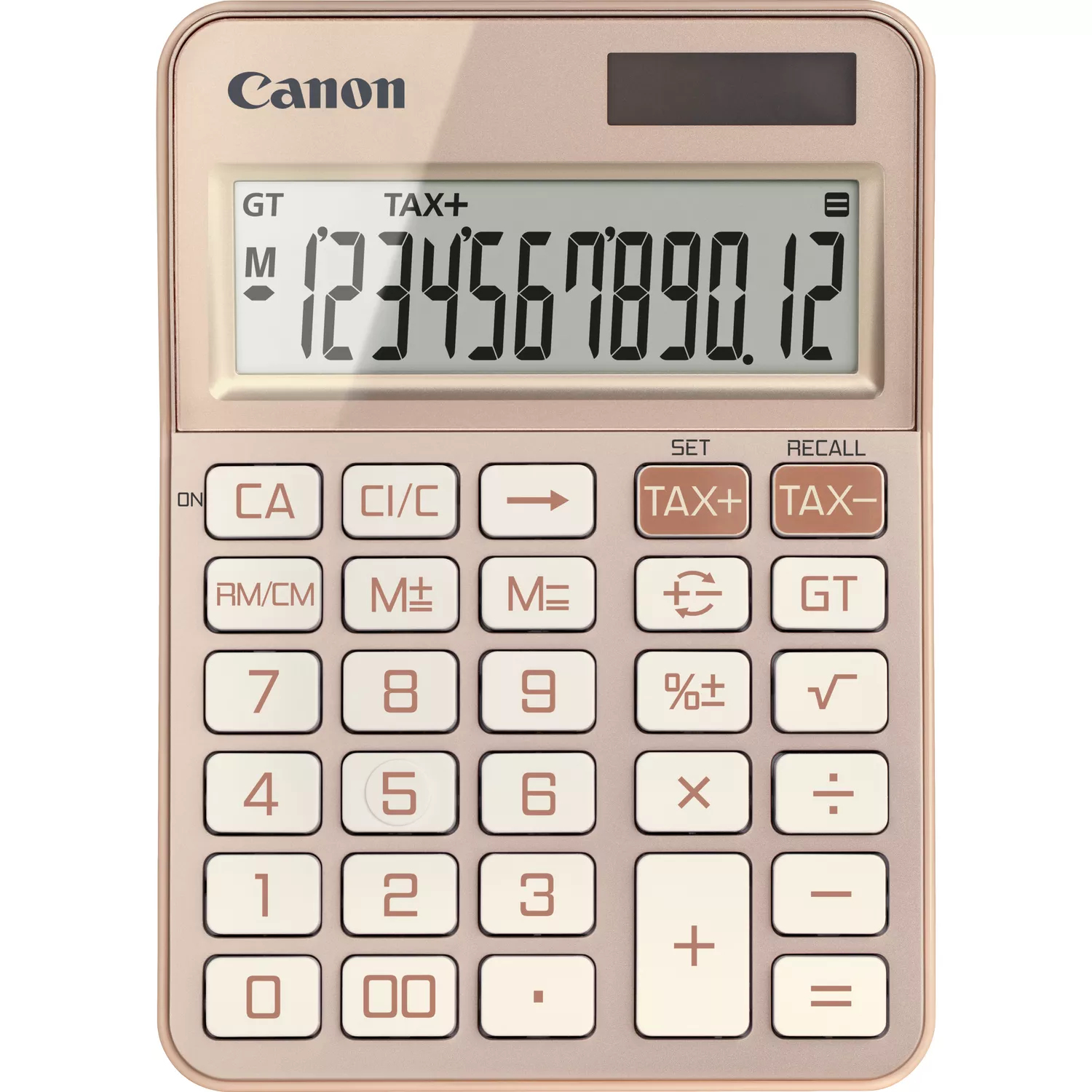 KS-125KB calculadora Escritorio Calculadora básica Oro rosa