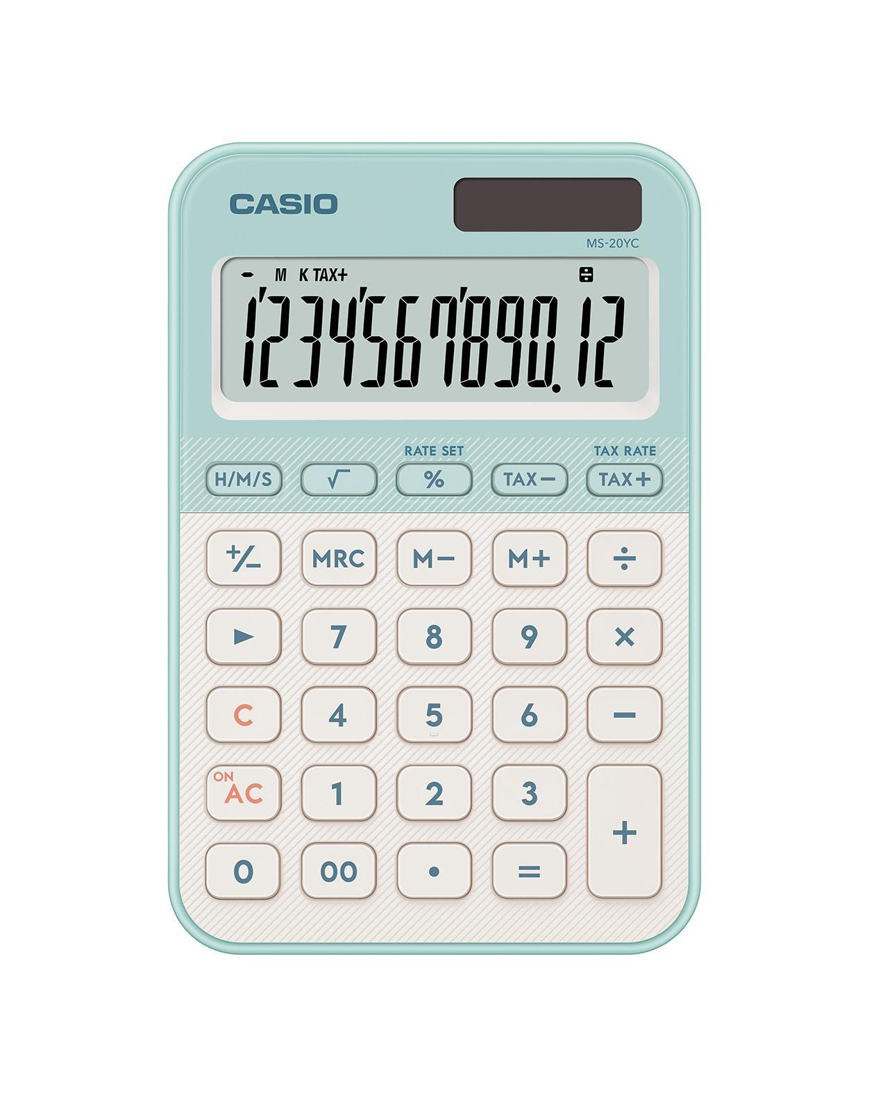 MS-20YC calculadora Escritorio Calculadora básica Verde claro