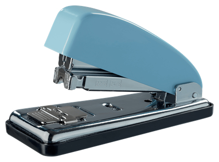 624404 grapadora Azul, Acero inoxidable