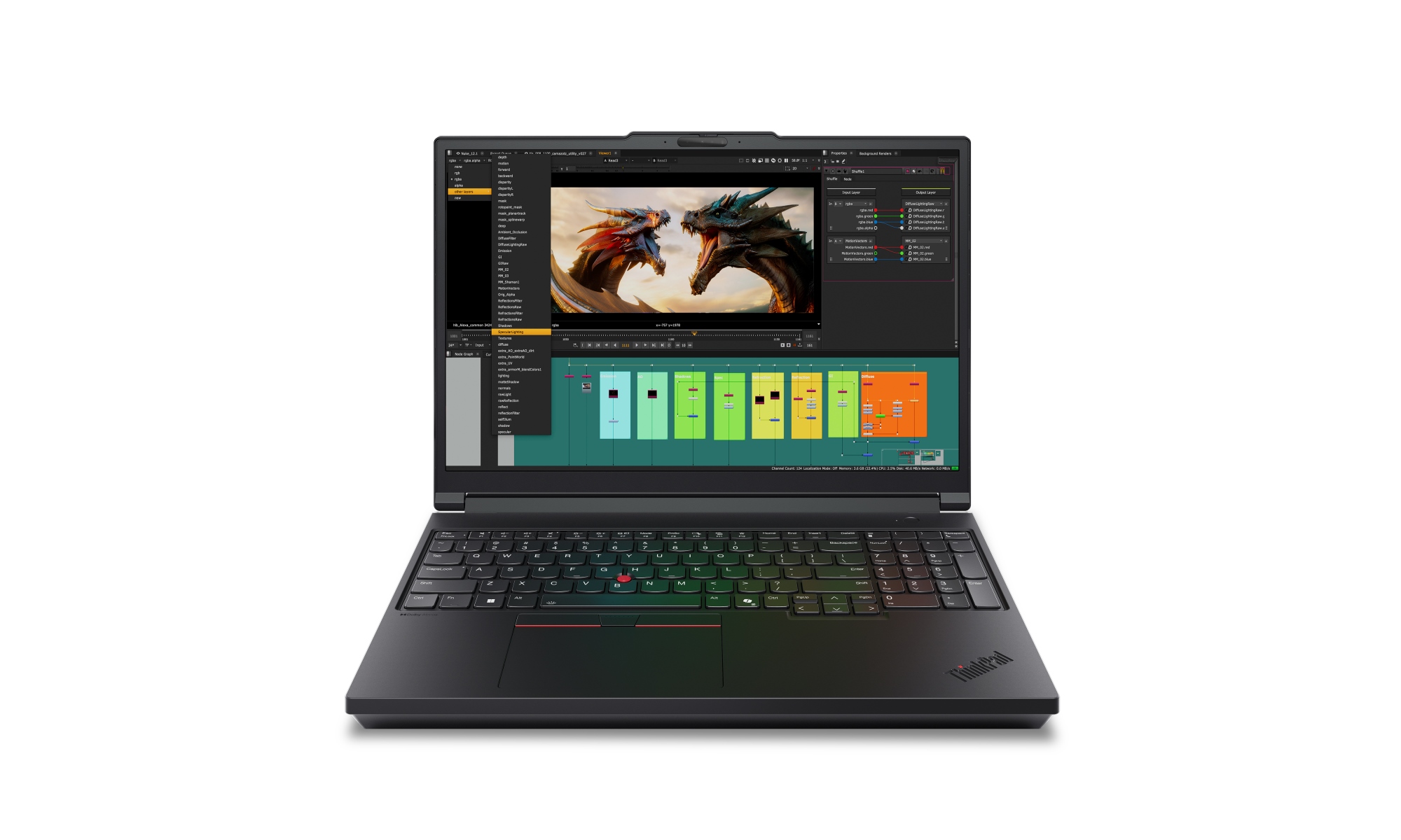 ThinkPad P16 Gen 3 Intel Core Ultra 7 255HX Portátil 40,6 cm (16") WUXGA 32 GB DDR5-SDRAM 1 TB SSD NVIDIA RTX PRO 2000 Blackwell Wi-Fi 7 (802.11be) Windows 11 Pro Español Negro