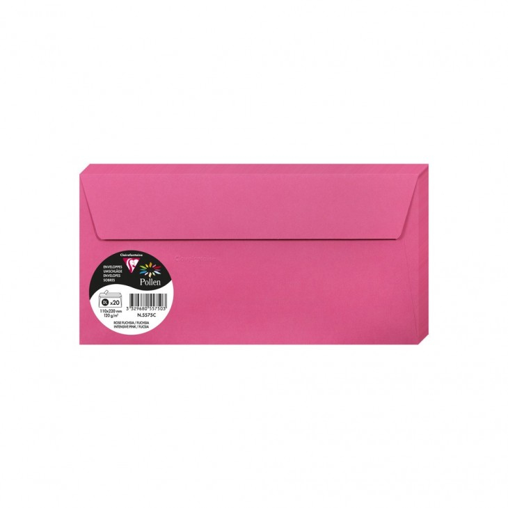5575C sobre DL (110 x 220 mm) Fucsia 20 pieza(s)