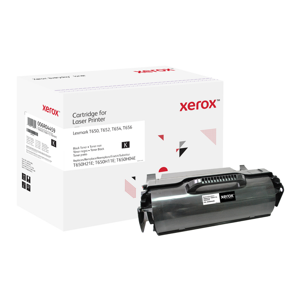 Everyday El tóner Everyday Negro de Xerox es compatible con Lexmark T650H21E T650H11E T650H04E, High capacity