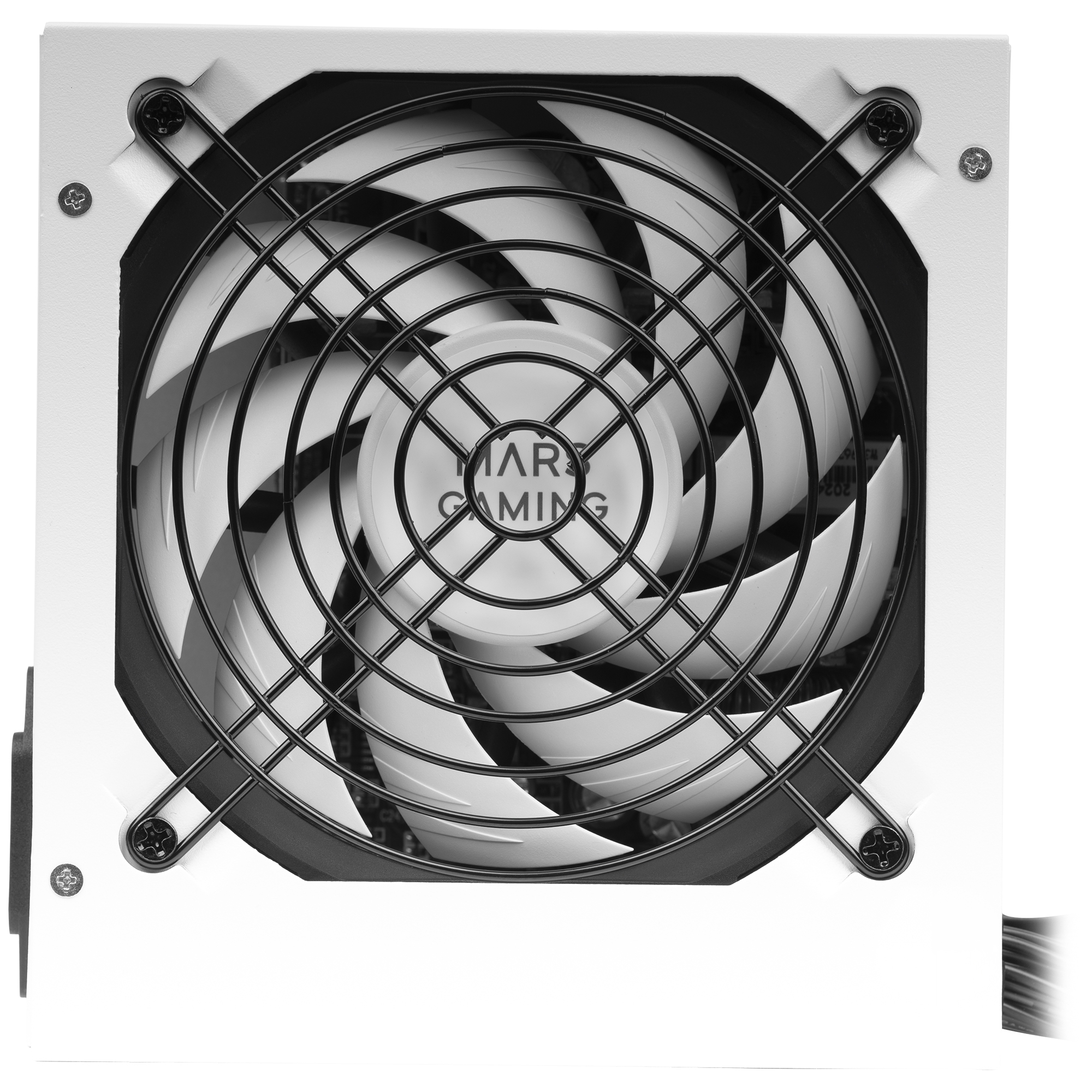 MPIII550P, Fuente Alimentación PC ATX 550W, 5 Años de Garantía, 85% Eficiencia, Sistema Digital APFC, Ventilador FDB 120mm AI-RPM, Tecnologías DC-DC y SMD, Cables Planos Extralargos, Blanco