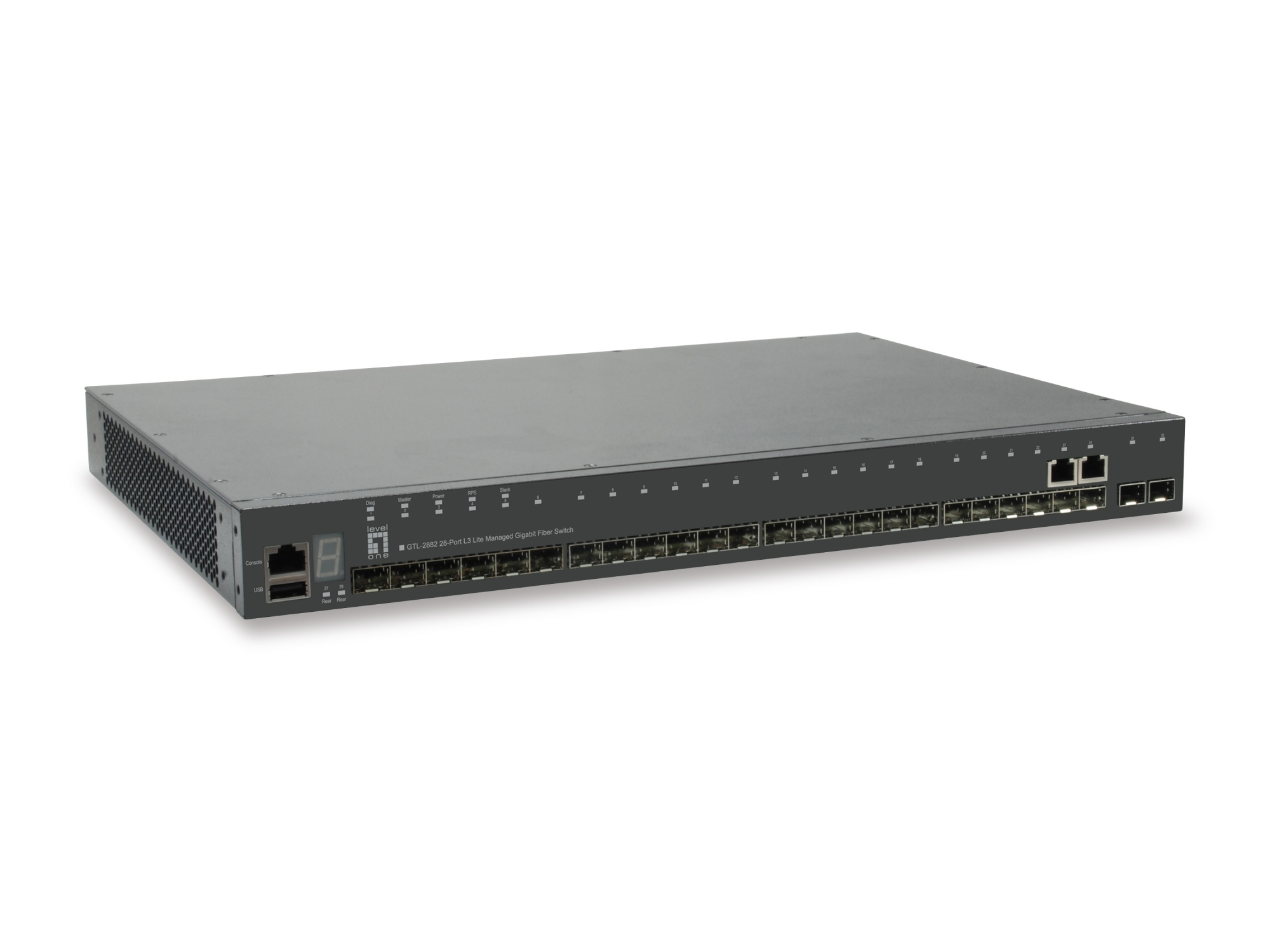 GTL-2882 switch Gestionado L3 Gris