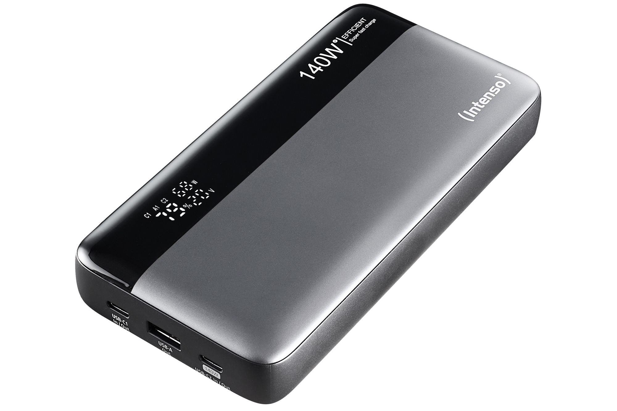7350060 batería externa Ión de litio 25000 mAh Negro, Gris