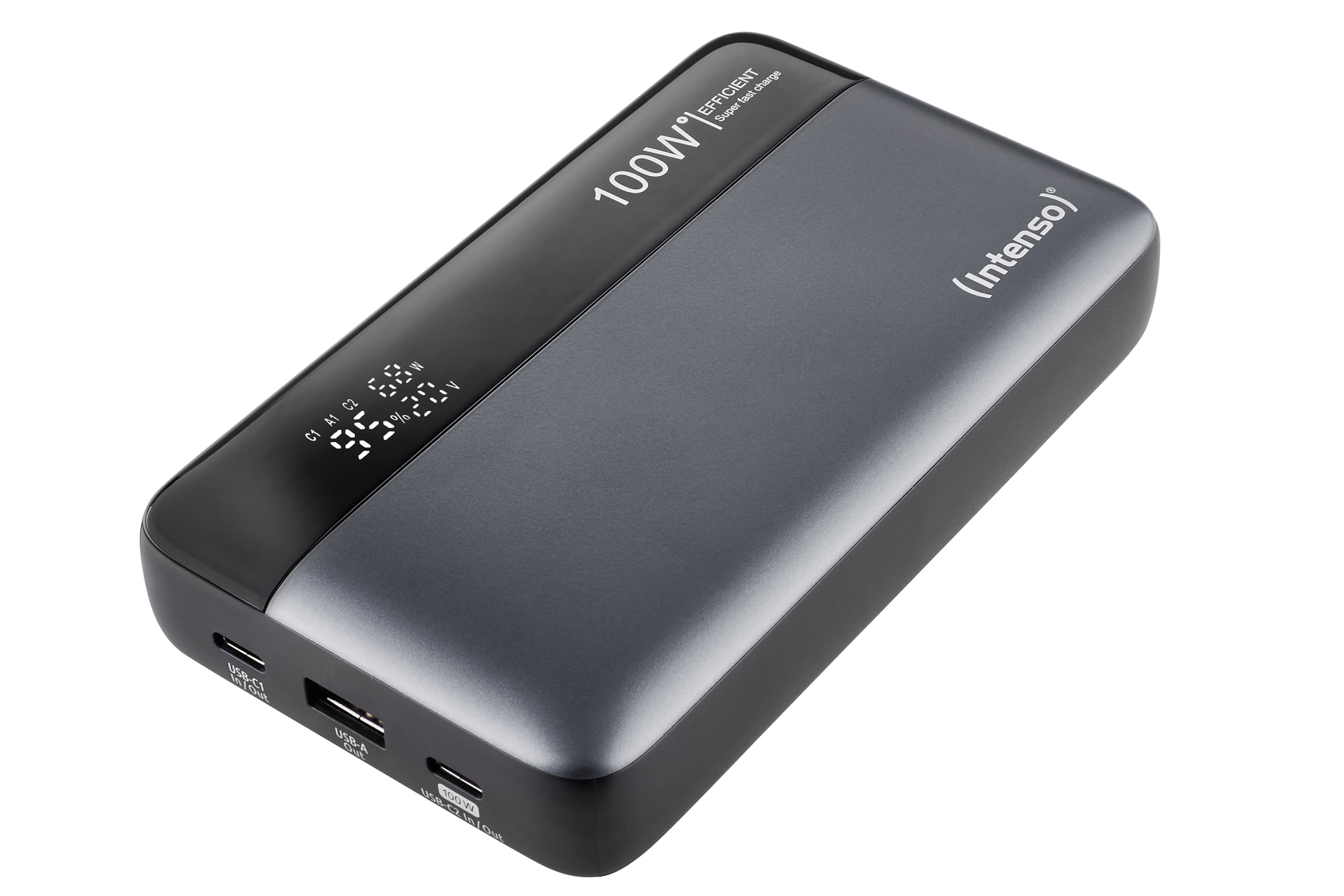 7350050 batería externa Ión de litio 20000 mAh Negro, Gris