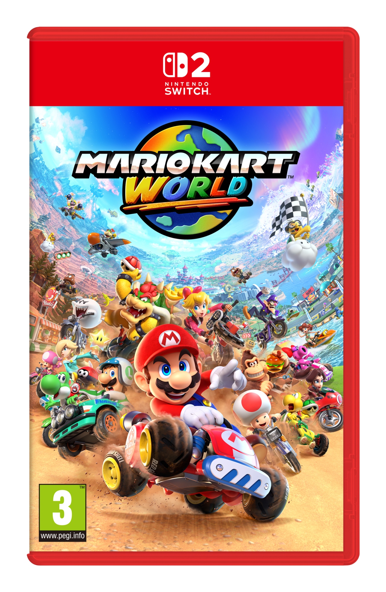 Mario Kart World, Switch 2 Estándar Plurilingüe Nintendo Switch 2