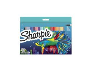 Rotuladores permanentes Special Edition Fish Fine 18 piezas