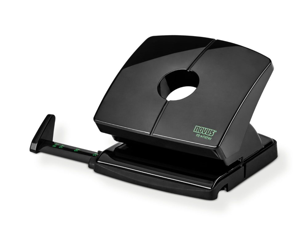 B 220 re+new perforador de papel 20 hojas Negro