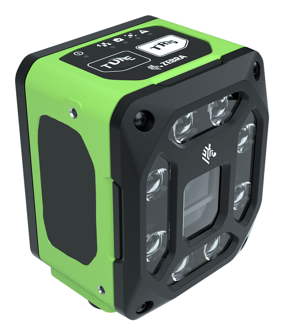FS42 Lector de códigos de barras fijo 1D/2D CMOS Negro, Verde