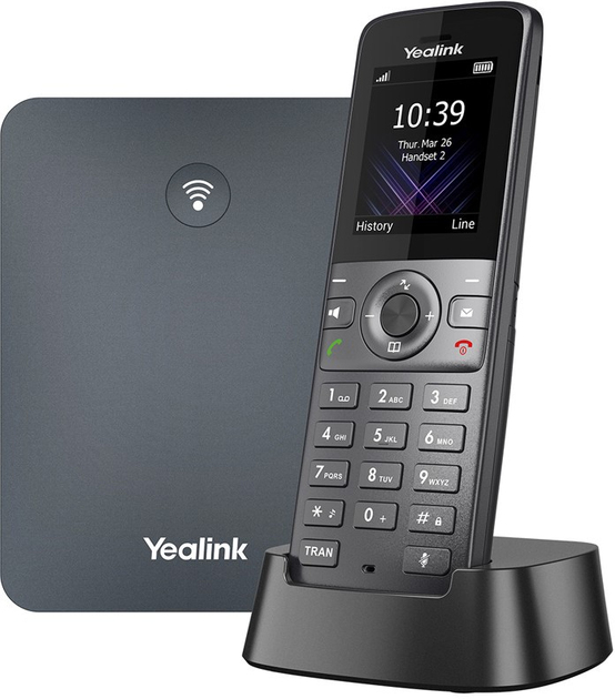 W74P teléfono IP Gris TFT