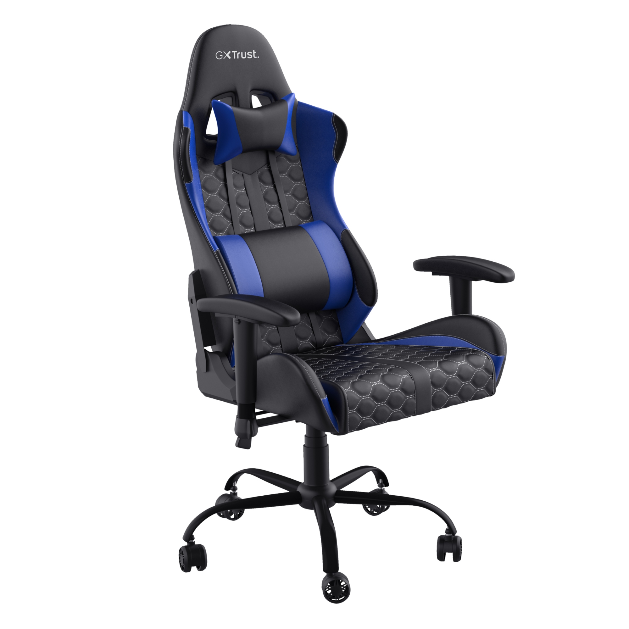 GXT 708B Resto Silla para videojuegos universal Negro, Azul