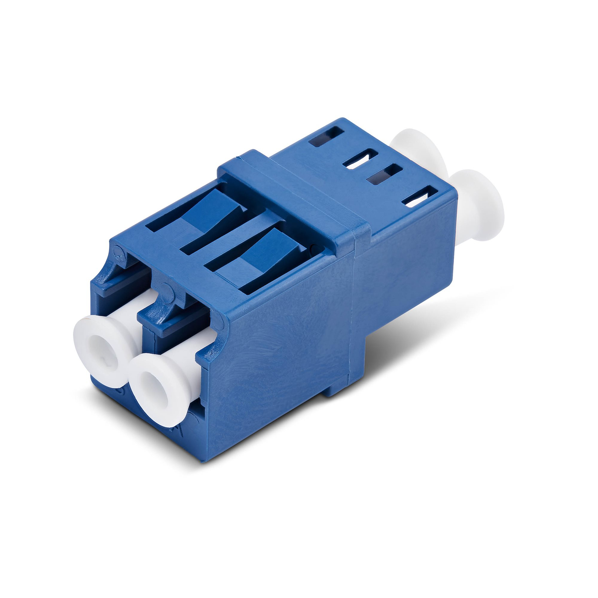 Acoplador de Fibra Óptica LC a LC Monomodo Dúplex - Acoplador de Fibra LC/UPC Monomodo para Panel de Parcheo - Acoplador Monomodo de Fibra LC