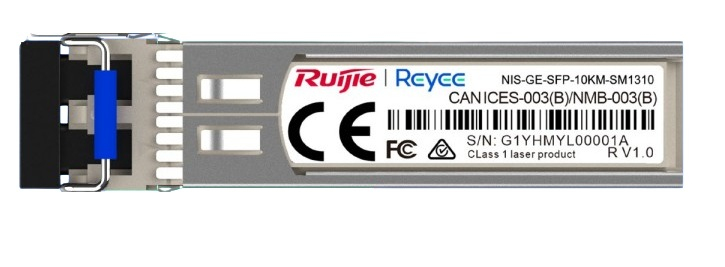 NIS-GE-SFP-10KM-SM1310 red modulo transceptor Fibra óptica 1000 Mbit/s 1310 nm