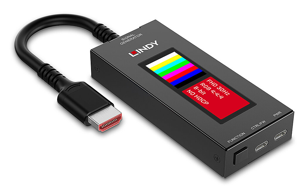 HDMI 8K30 Signal Generator Generador de señales Negro