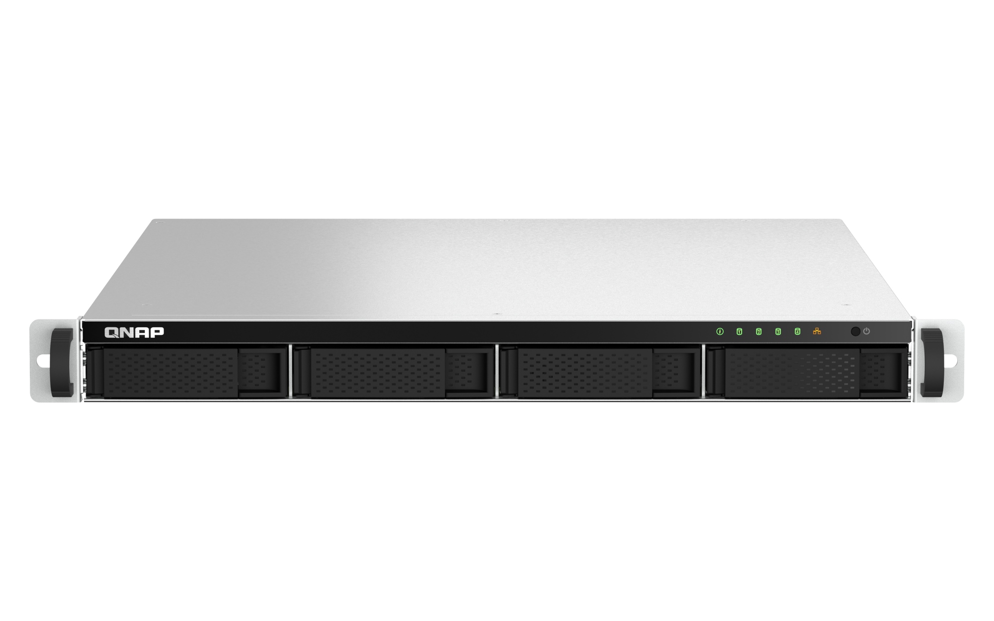 TS-464U NAS Bastidor (1U) Intel® Celeron® N5095 8 GB DDR4 0 TB QNAP Turbo System Aluminio, Negro