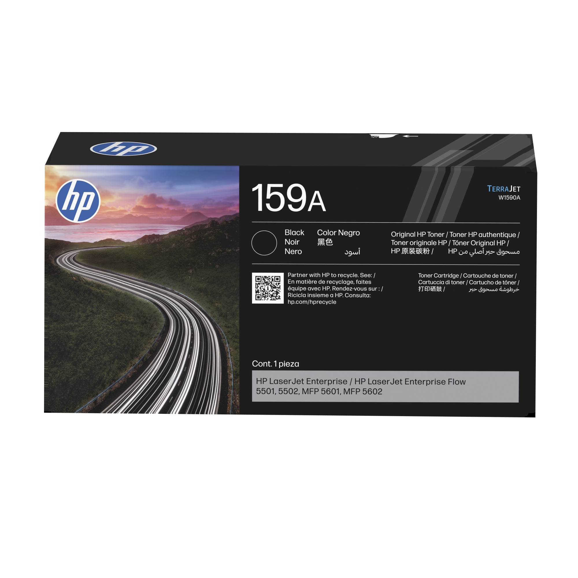Cartucho de Tóner Original LaserJet 159A negro