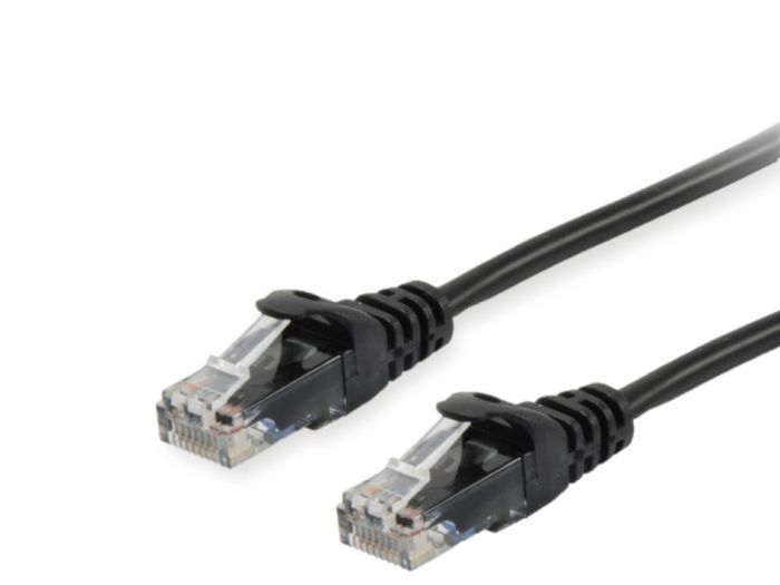 625474 cable de red Negro 0,15 m Cat6 U/UTP (UTP)