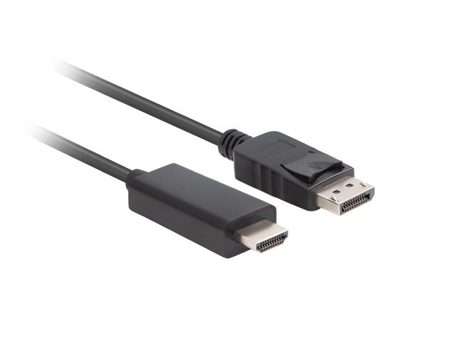 CA-DPHD-11CC-0050-BK cambiador de género para cable DisplayPort HDMI Negro