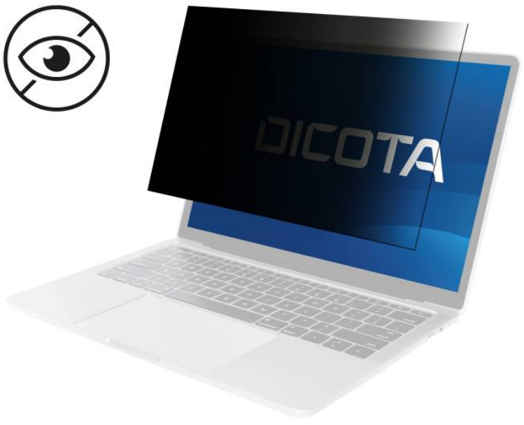 D50018-2MG filtro para monitor 39,6 cm (15.6") Portátil Filtro de privacidad para pantallas sin marco