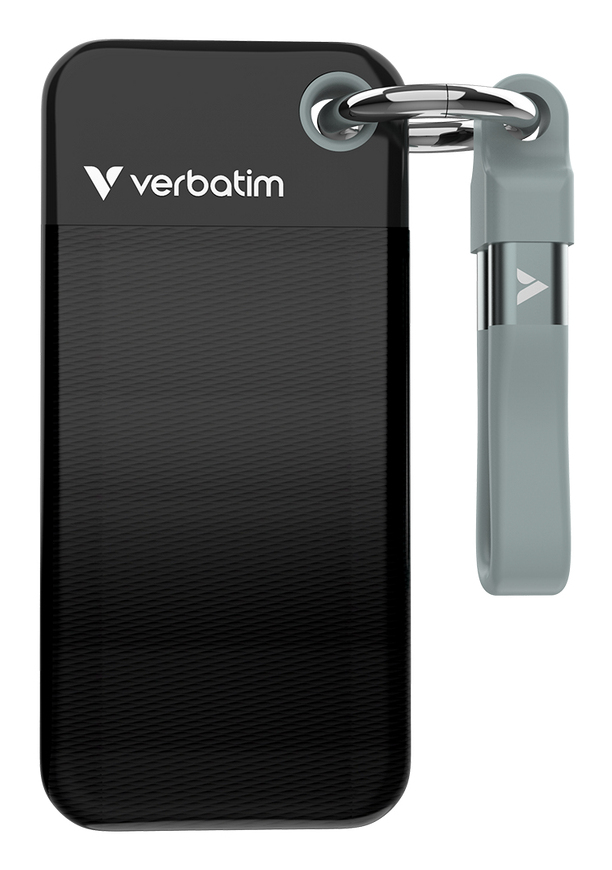 Pocket SSD 512 GB USB Tipo C 3.2 Gen 2 (3.1 Gen 2) Negro, Gris