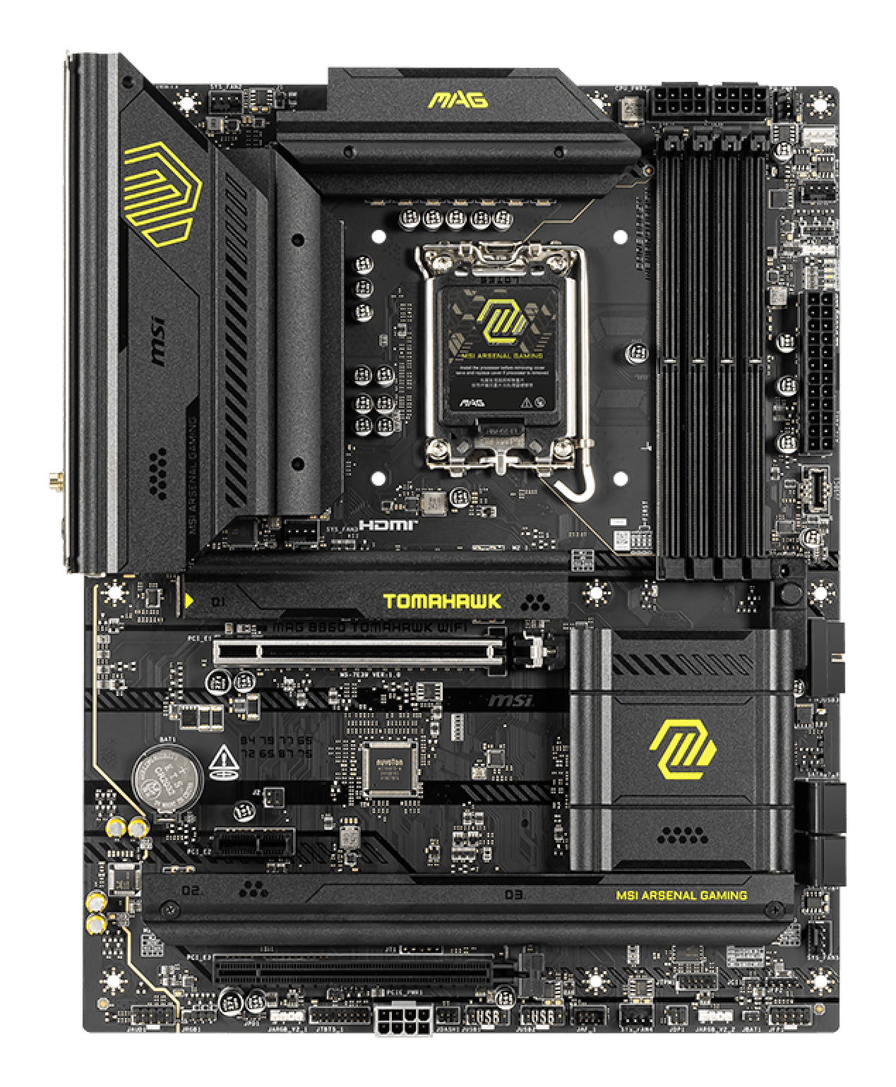 MAG B860 TOMAHAWK WIFI placa base Intel B860 LGA 1851 (Socket V1) ATX