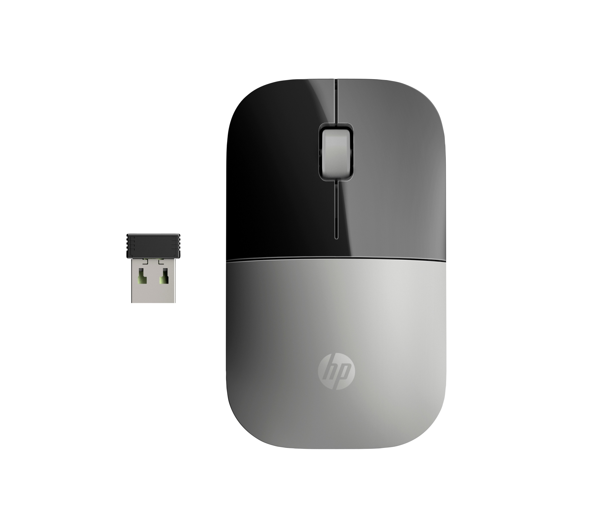 Ratón inalámbrico Z3700 plateado