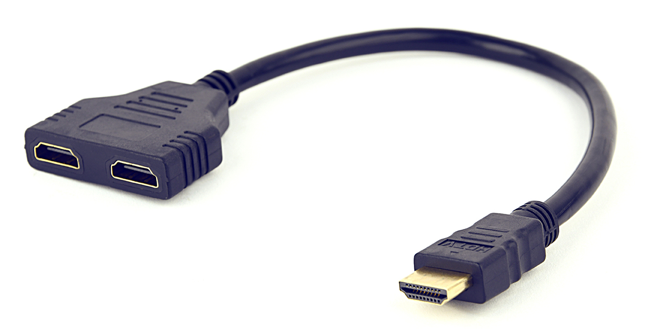 DSP-2PH4-04 cable HDMI HDMI tipo A (Estándar) 2 x HDMI Type A (Standard) Negro