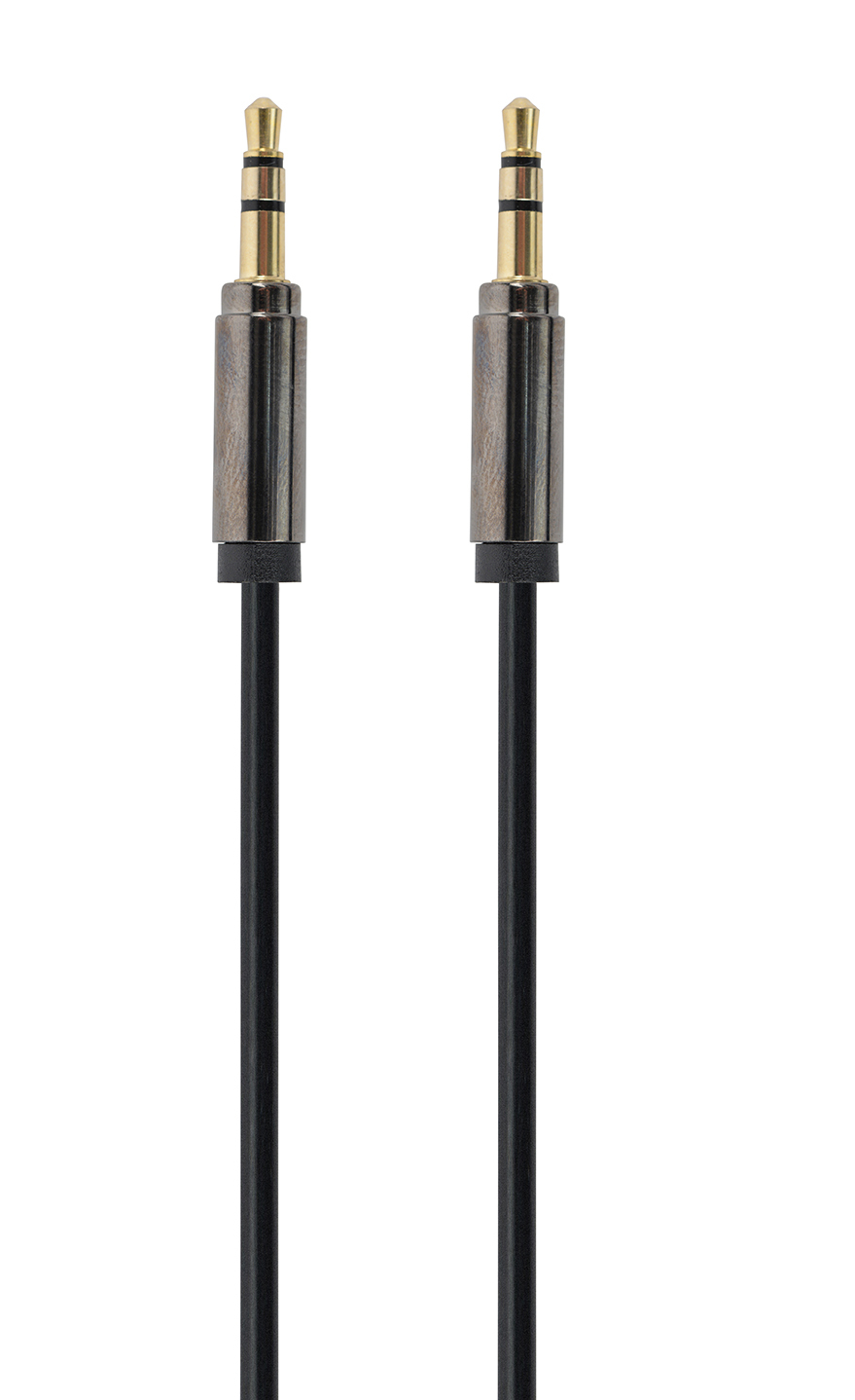 Cable CCAP-444-0.75M (Mini Jack M - Mini Jack M 0,75m black color) cable de audio 3,5mm Negro