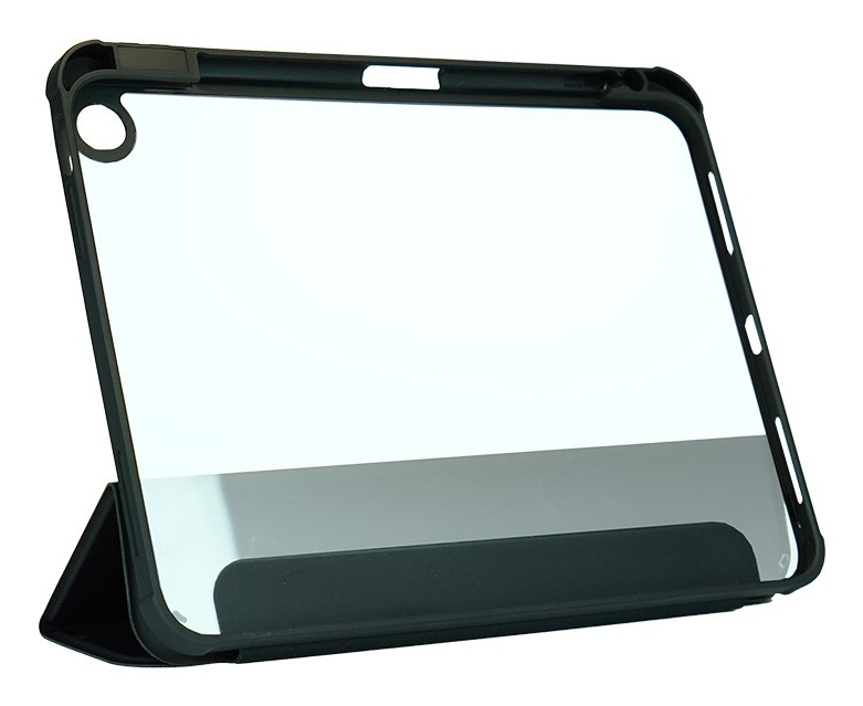 060021 funda para tablet 27,9 cm (11") Libro Negro, Transparente