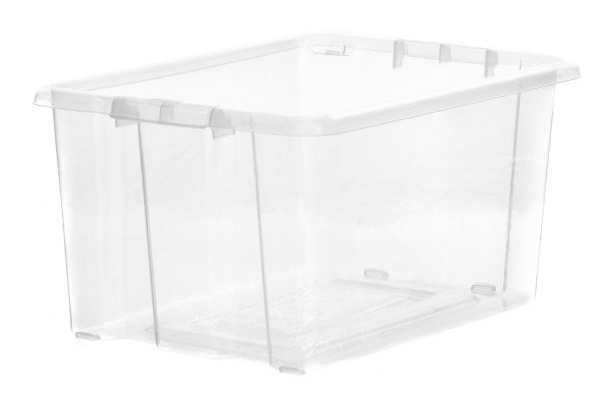 WFS01S80X CS TP caja de almacenaje Rectangular Polipropileno (PP) Transparente