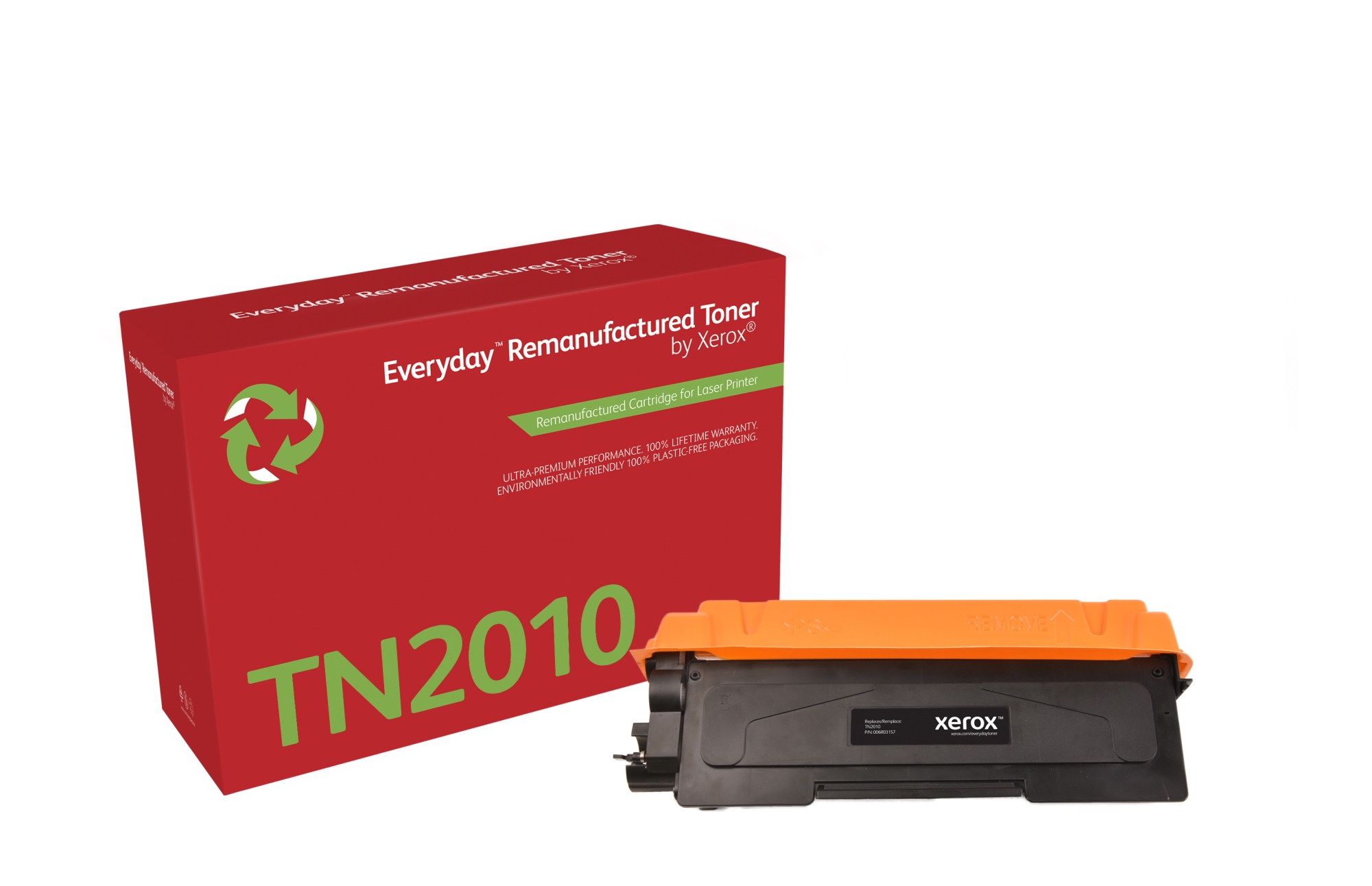 Remanufacturado Everyday Tóner Everyday Mono remanufacturado de Xerox es compatible con Brother TN2010, Capacidad estándar