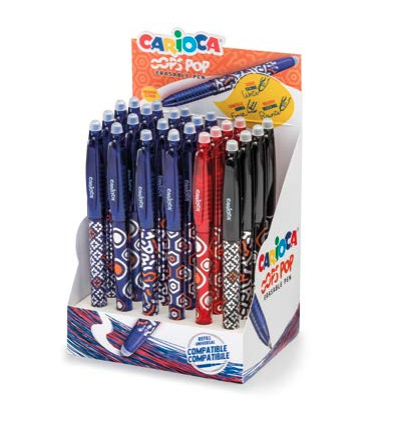 41045 bolígrafo Negro, Azul, Rojo Fino 24 pieza(s)