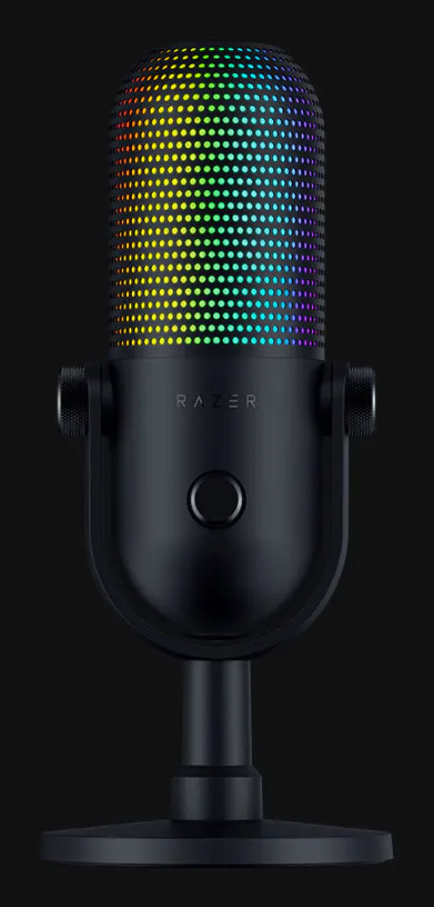 Seiren V3 Chroma 32 Bit DSP Negro Micrófono para PC