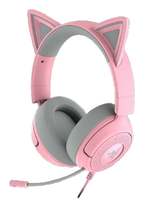 Kraken Kitty V3 X Auriculares Alámbrico Diadema Juego Rosa
