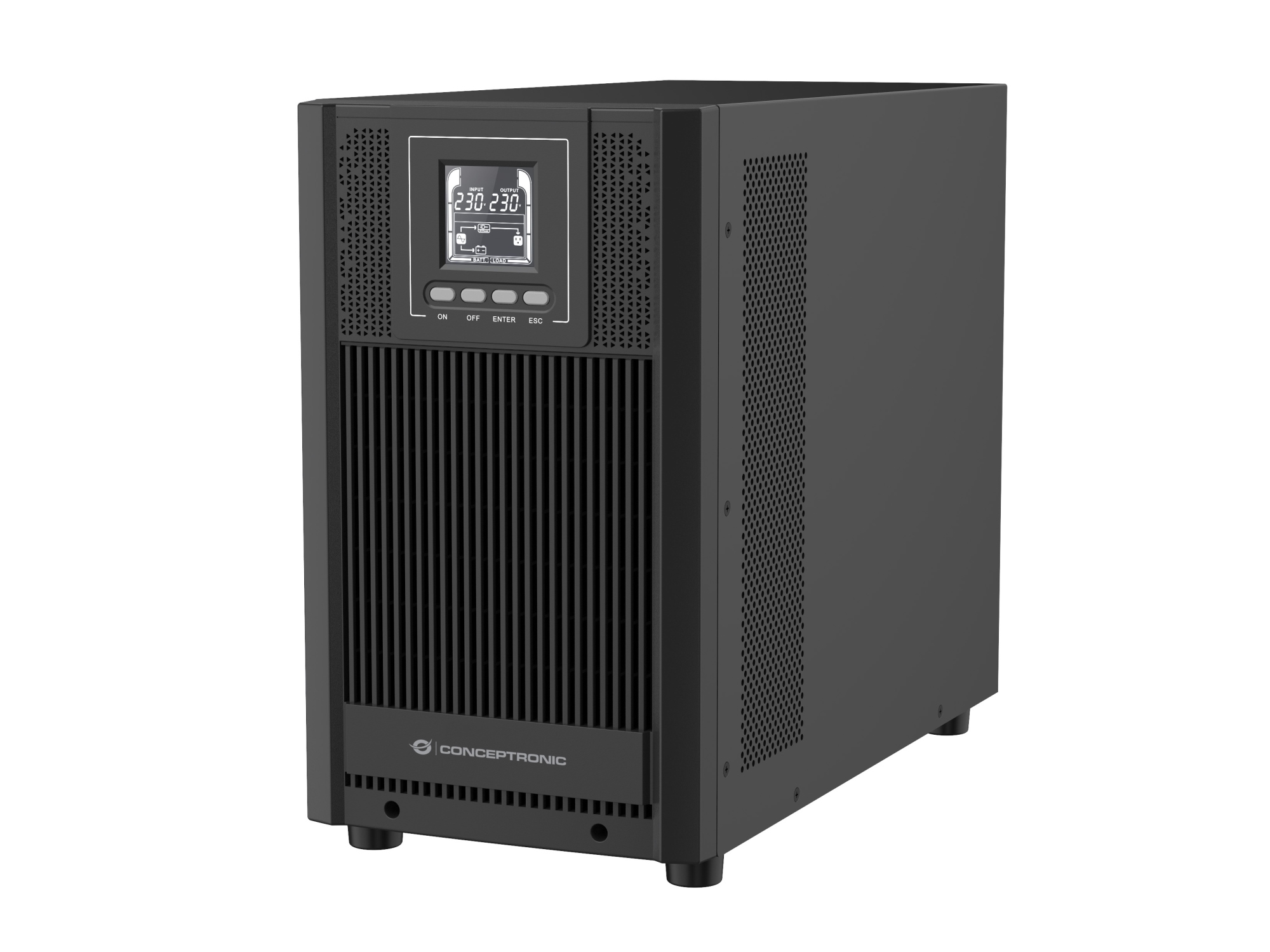 ZEUS52ES3K sistema de alimentación ininterrumpida (UPS) Doble conversión (en línea) 3 kVA 2700 W 4 salidas AC