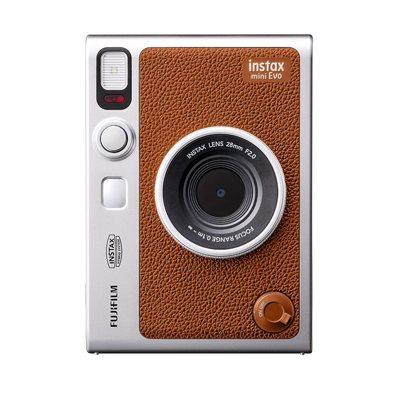 Instax mini Evo - Brown (Type C) 1/5" 2560 x 1920 Pixeles CMOS Marrón, Plata