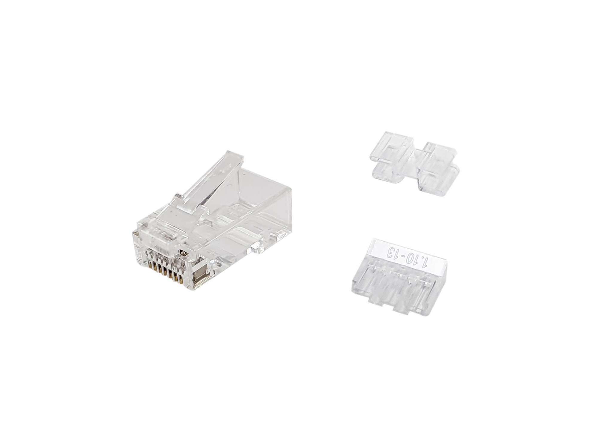 121146 conector RJ-45 Transparente