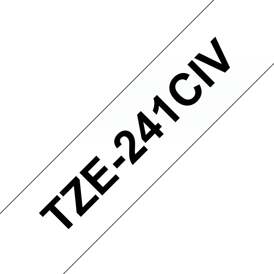 TZE-241CIV cinta para impresora de etiquetas TZ
