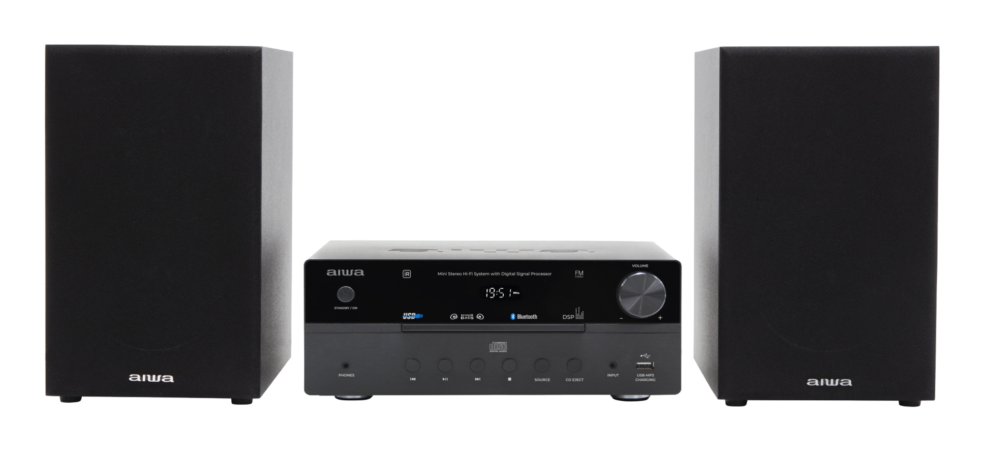 MSBTU-550 sistema de audio para el hogar Microcadena de música para uso doméstico 50 W Negro