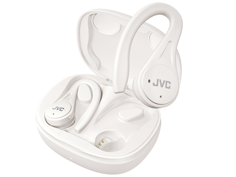 HA-EC25T Auriculares True Wireless Stereo (TWS) gancho de oreja, Dentro de oído Llamadas/Música Bluetooth Blanco