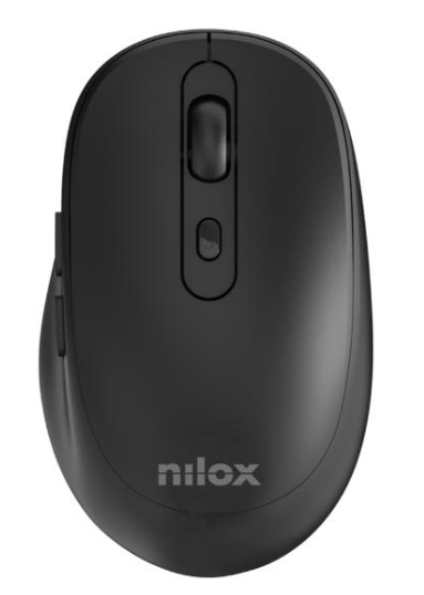 NXMOWI4001 ratón Oficina RF inalámbrico Óptico 3200 DPI