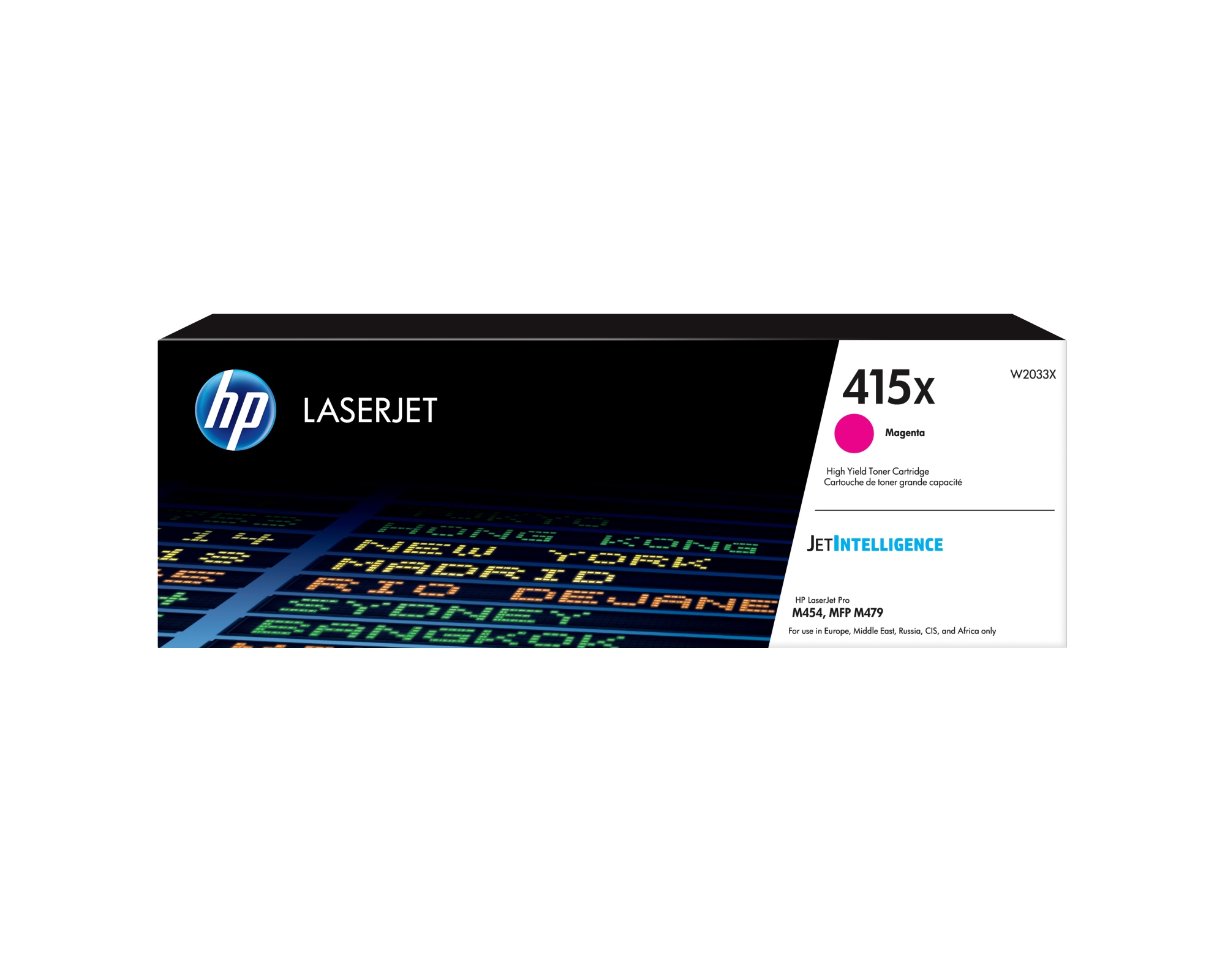 Cartucho de tóner Original LaserJet 415X magenta de alta capacidad